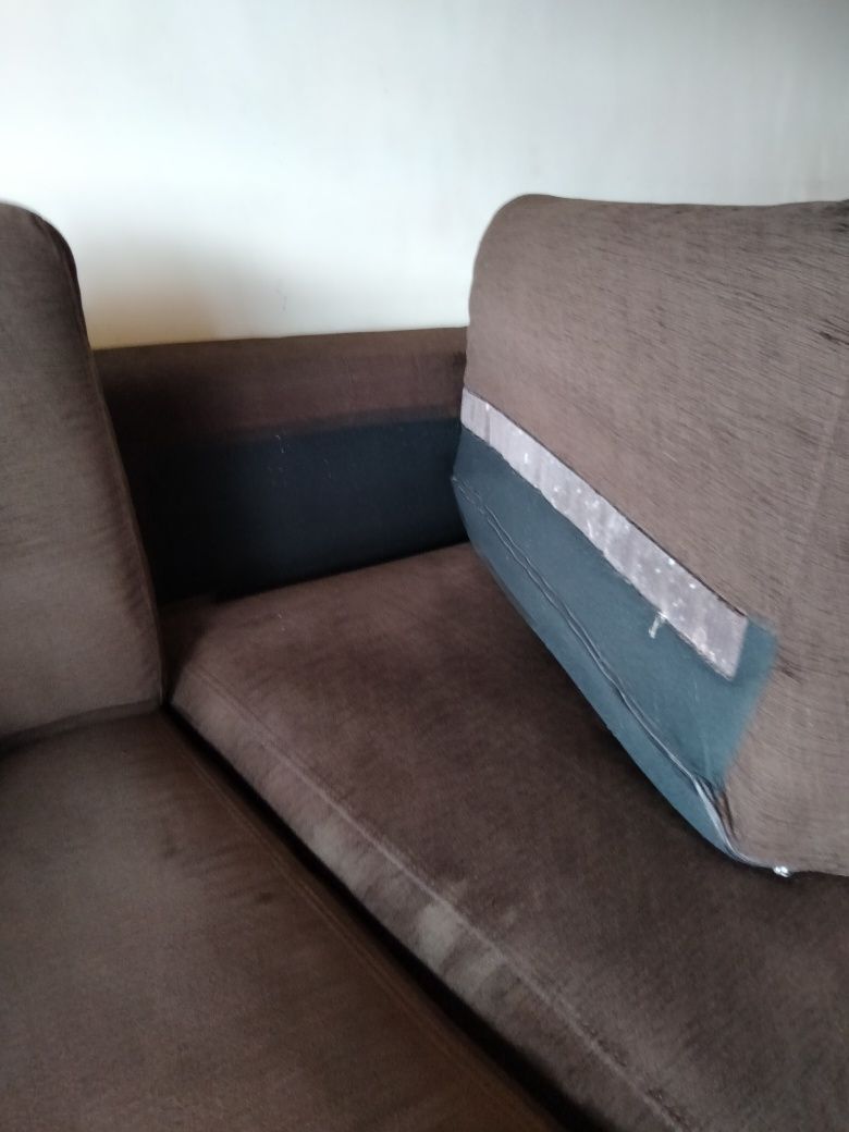 Vendo sofá 3 lugares c/chaise