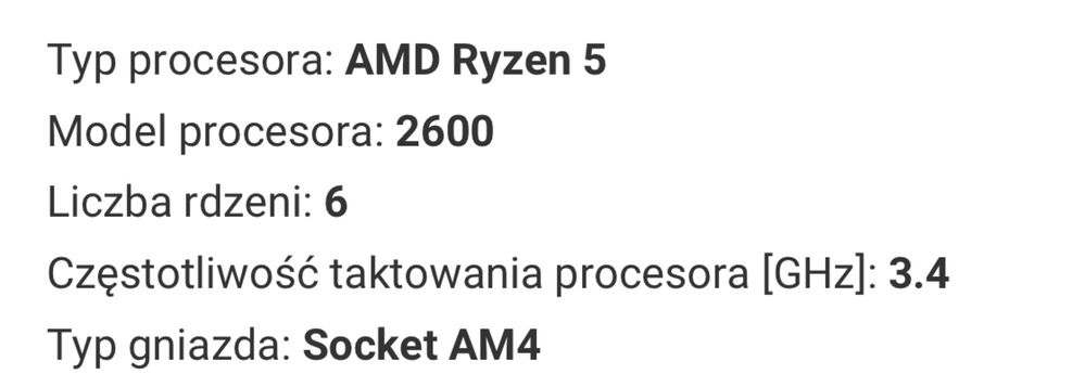 Procesor AMD Ryzen 5 2600, 3.4GHZ, 19MB, AM4, 12NM, 65W