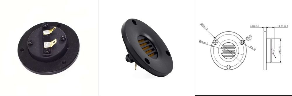 Вч динамик,твиттер ленточний,піщалка,песчалка,акустика