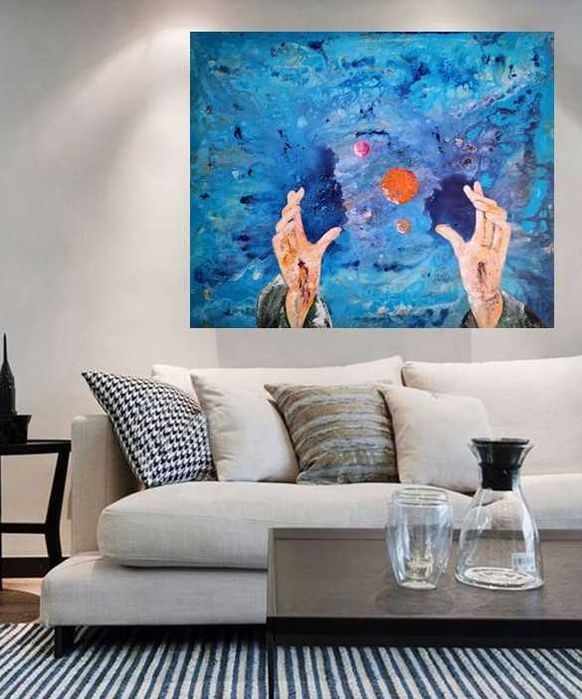 Várias pinturas  em Tela de vários tamanhos, para venda.