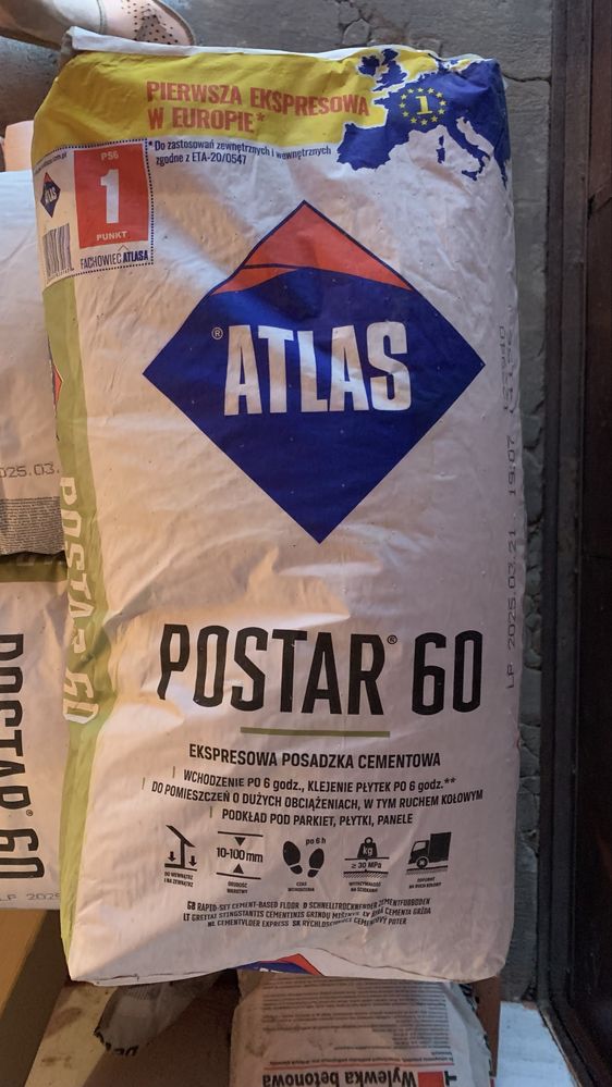 Zaprawa Atlas postar 60