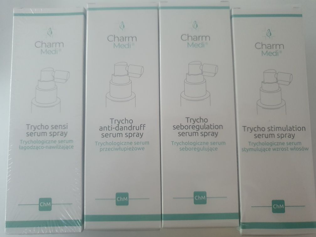 Serum trychologiczne 100ml do mezoterapii wzrost włosow charmine rose