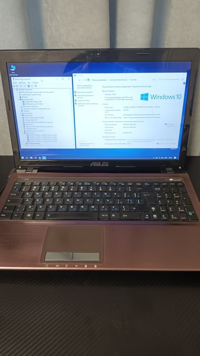 Ноутбук Asus k53s i5 gt 520