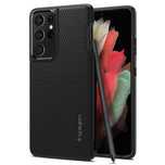 Etui Spigen Liquid Air Pen Do Samsung Galaxy S21 Ultra Matte Black