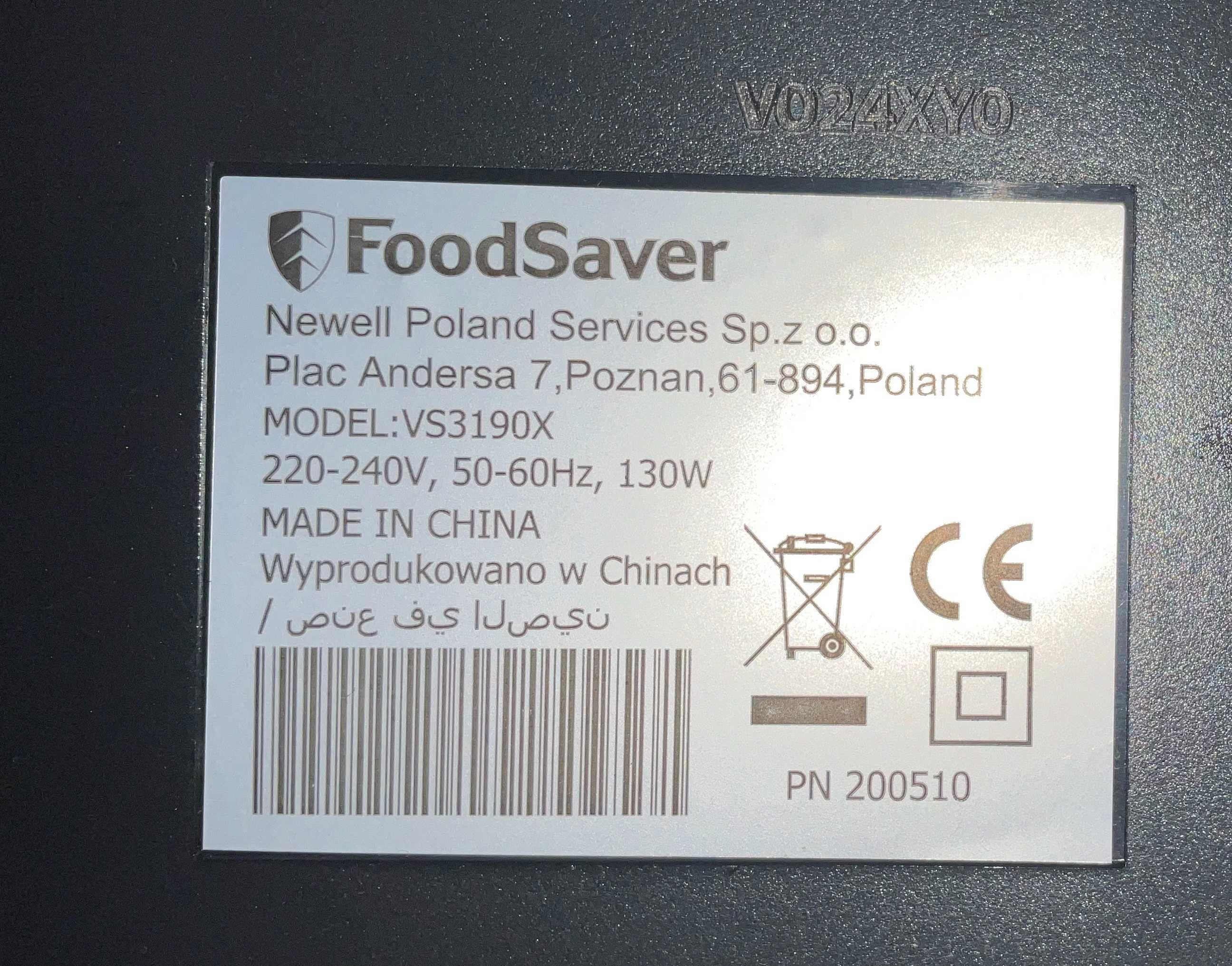FoodSaver VS3190X -  Máquina Embalar a Vácuo