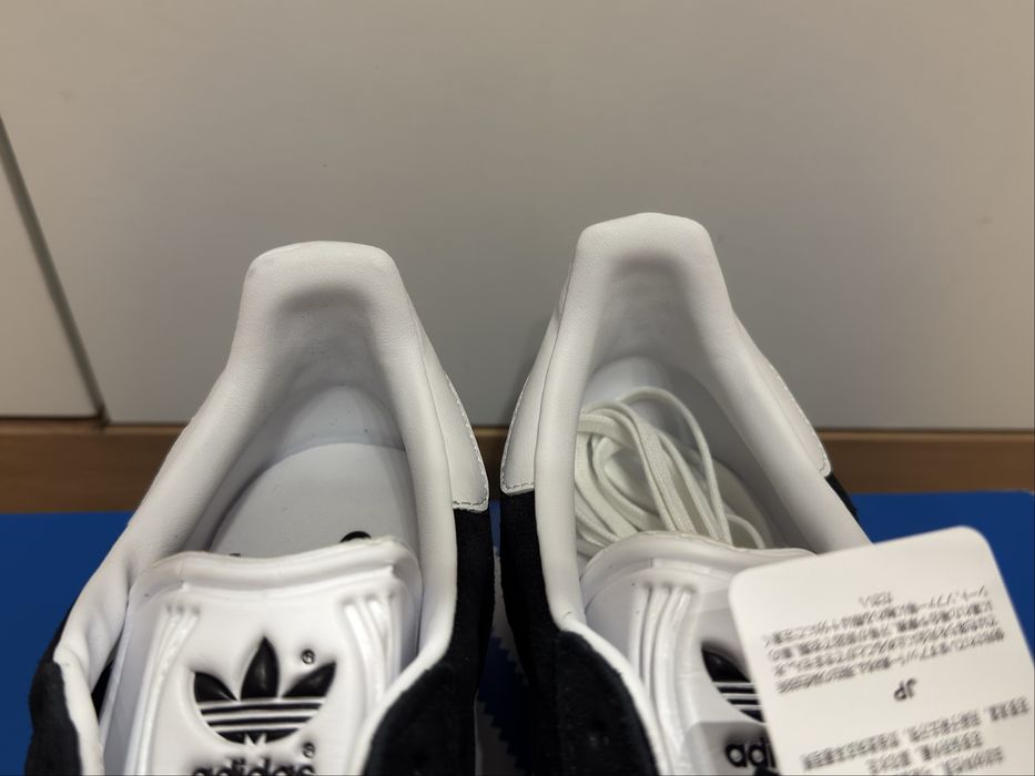 Buty Adidas Gazelle 42.5 sneakersy trampki NOWE czarne zamsz modne