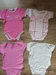 Zestaw body dla dziewczynki rozm. 74
