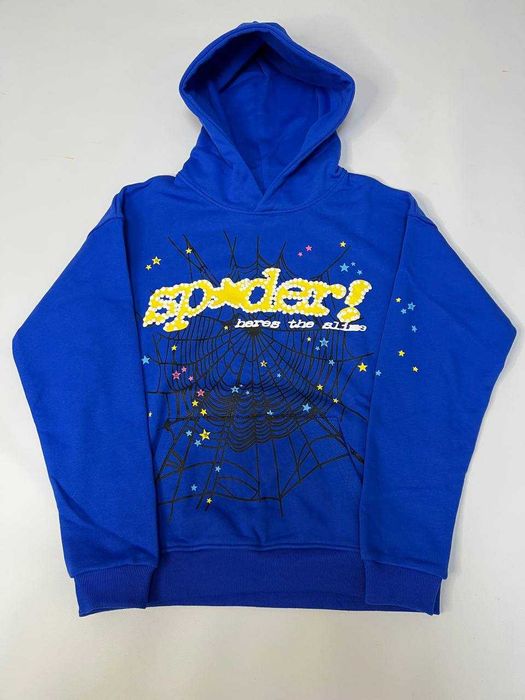 Худи S5DER кофта спайдер hellstar glo gang corteiz кортез drip drill