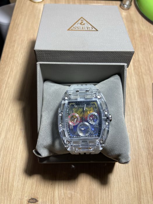 Гарантія! Годинник GUESS US Чоловічий Райдужний Омбре