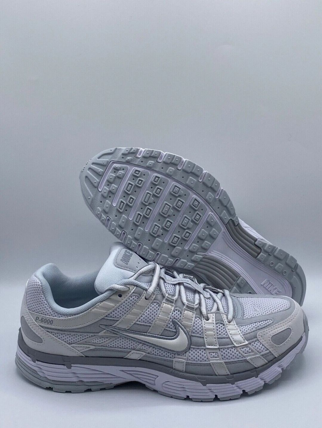 100% original Nike P-6000 Shoes Summit White Pure Platinum FV6603-101