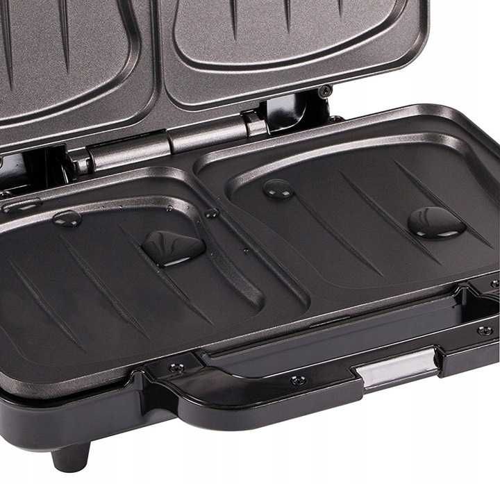 DUŻY Toster grill opiekacz DO KANAPEK XXL nie wylewający FIRST AUSTRIA