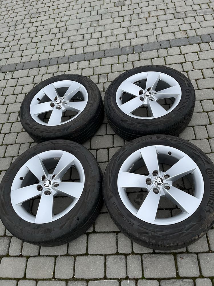Alufelgi 5x112 17 cali Skoda Kodiaq Karoq Octavia Superb Yeti