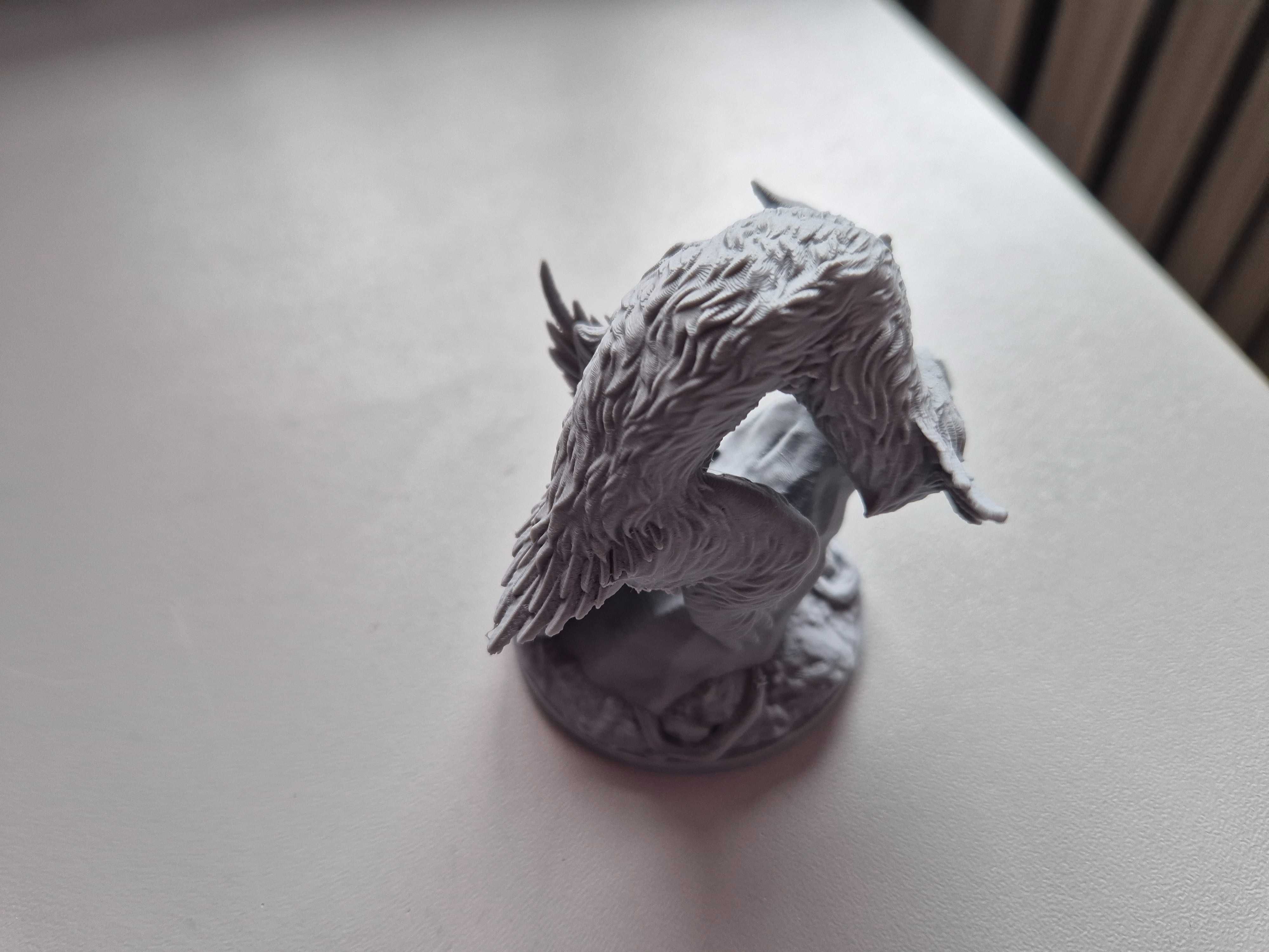 Model 3D sowodźwiedzia (Owlbear) DnD
