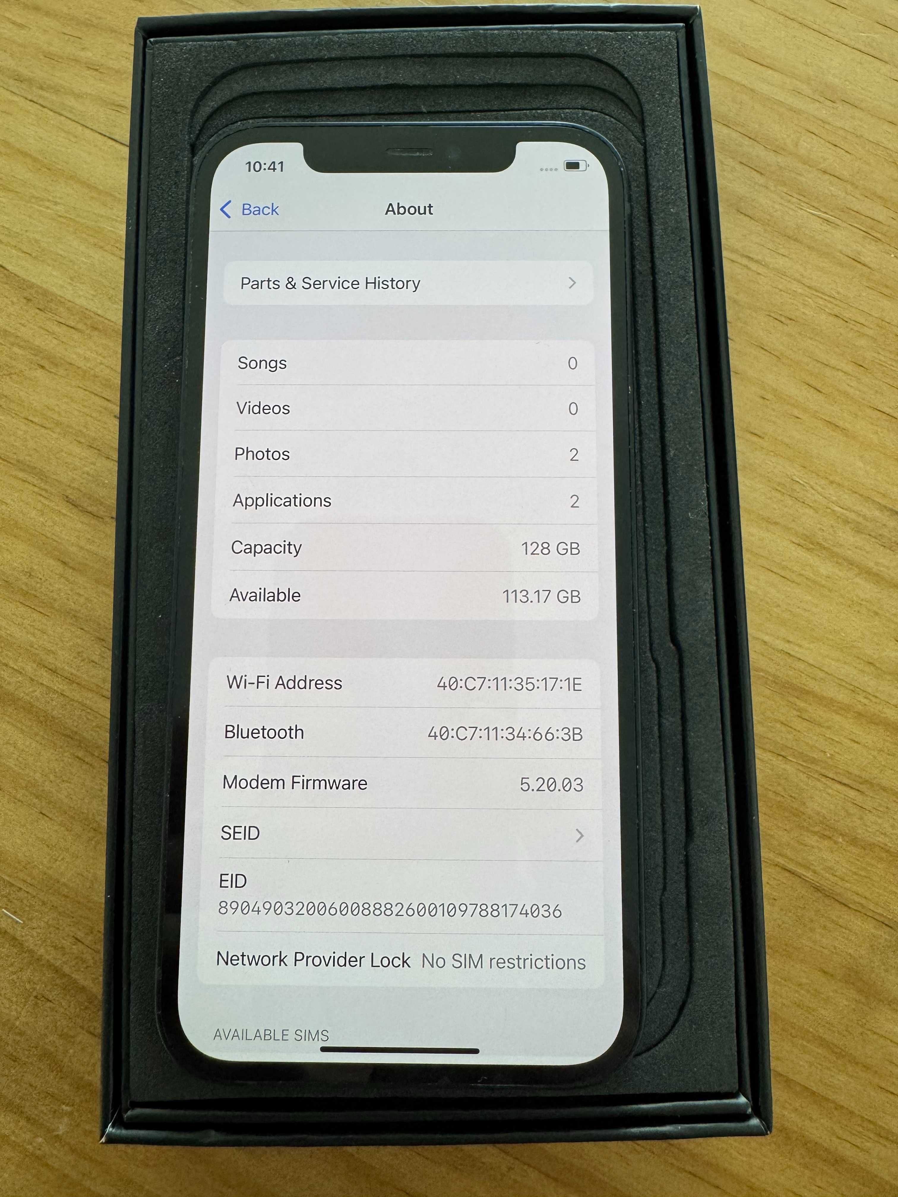 Apple iPhone 12 Black 128GB