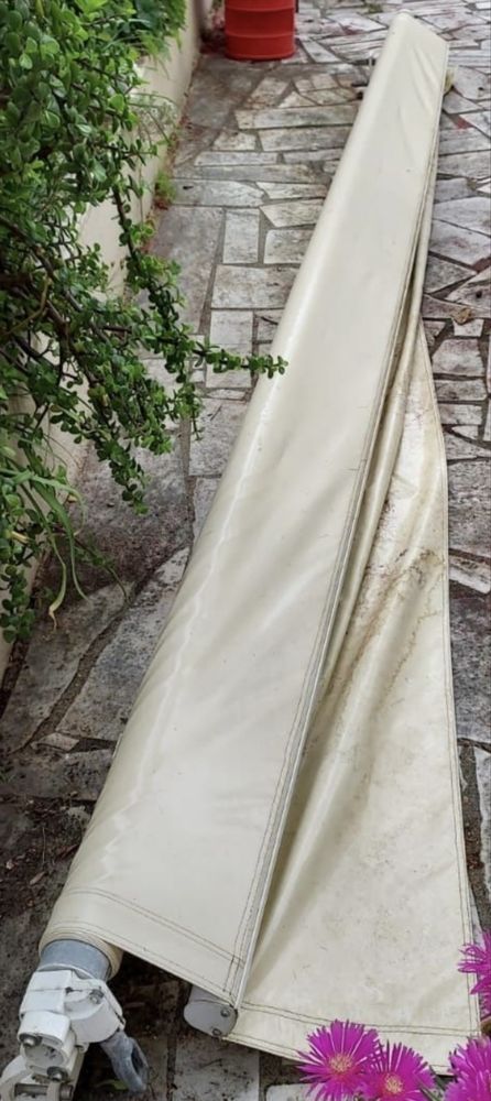 Lona para toldo (beije/amarela)