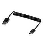 Kabel USB USB-C 3.1 sprężyna spirala 3m
