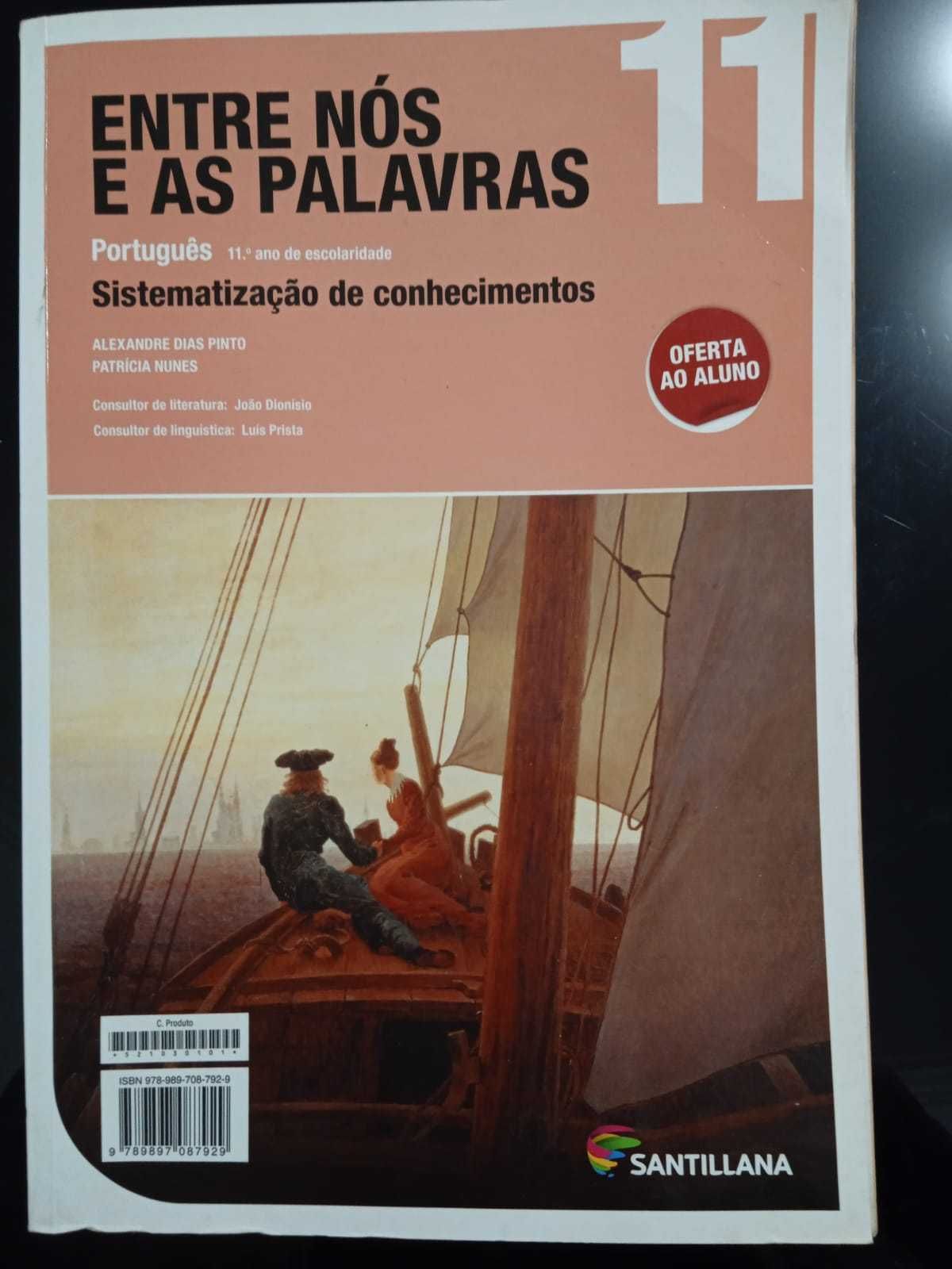 Caderno de atividades - Entre nós e as palavras - Português 11ºano