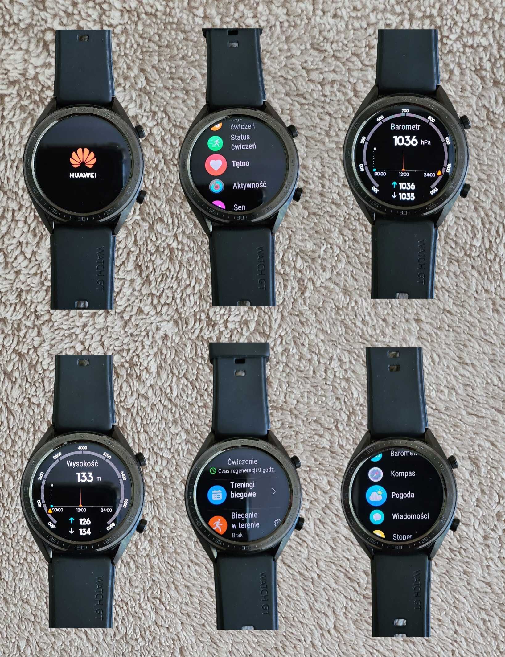 Huawei Watch GT - B01, stan idealny