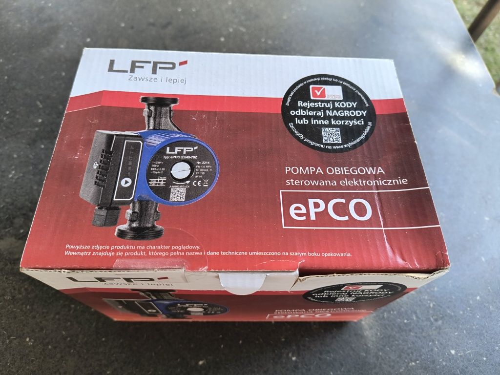 Pompa obiegowa elektroniczna LFP ePCO 25/4-7