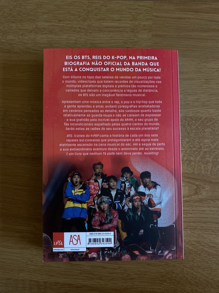 Livro BTS - Idols do Kpop