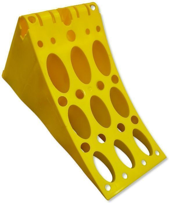 Klin kliny pod koła 160 mm ADR blokada żółty BUS G46 LOKHEN [0158]