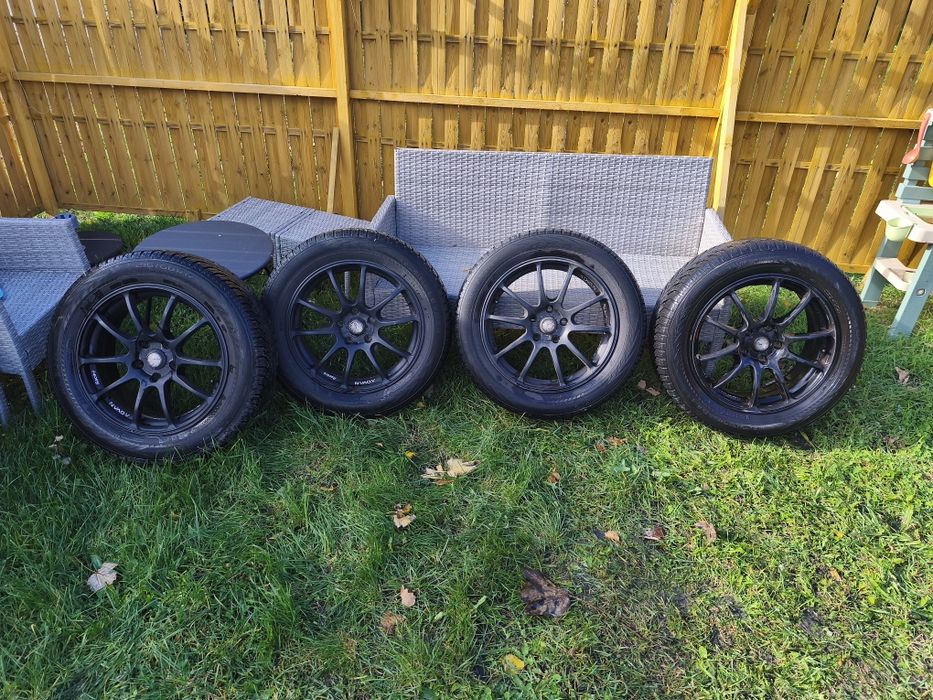 Alumy ADVAN- RACING +opony zimowe Nissan Qashqai+2