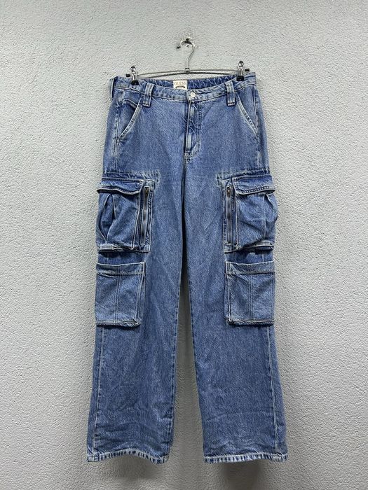 Джинси Guess USA W30 карго широкі багі