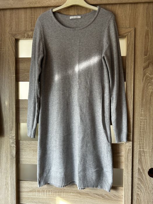 Sweterkowa sukienka S