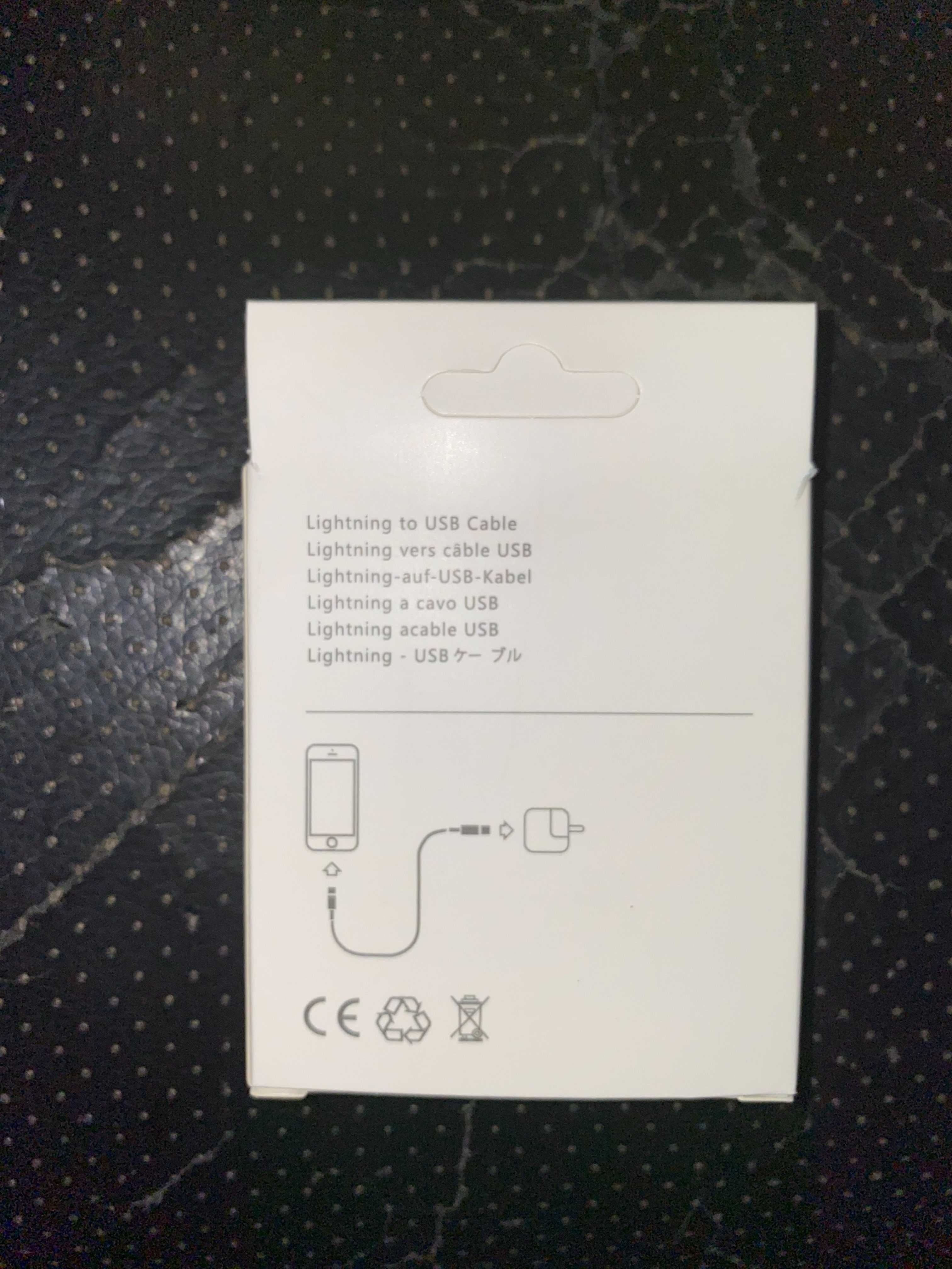 WYPRZEDAŻ Kabel iPhone USB Lightning - dł. 1m (dostępne 59 szt.)