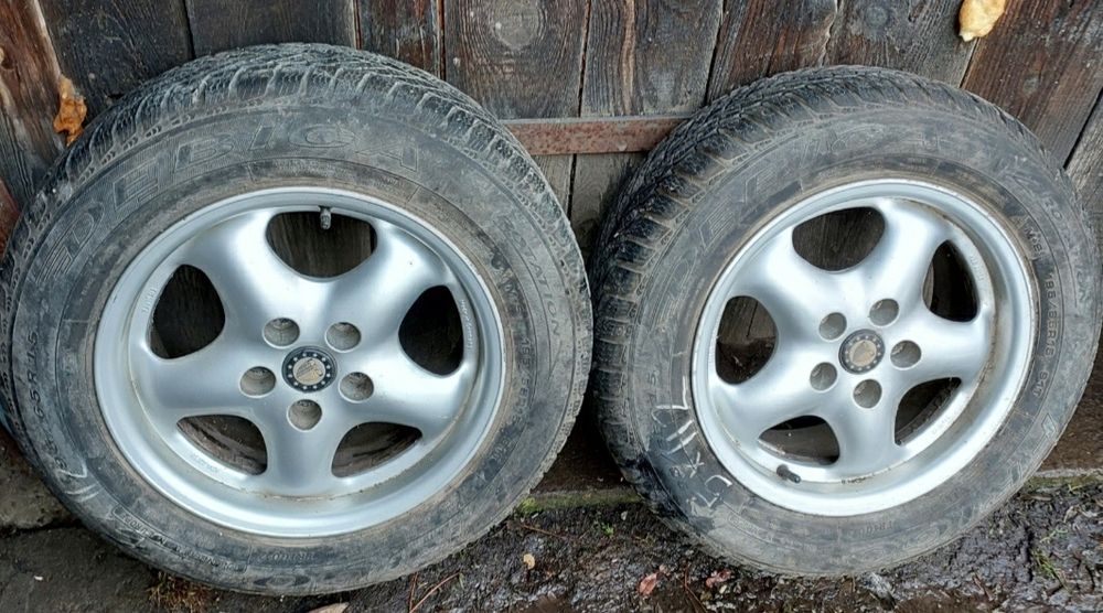 Koła aluminiowe 196 65 r15z oponami zimowymi ok6mm et37 5x112 57,1-70m