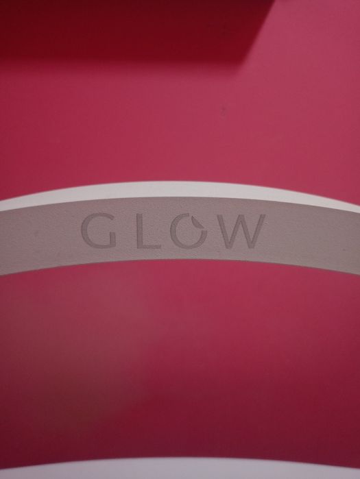 Biała lampa bezcieniowa GLOW do paznokci nablatowa żel manicure pedi