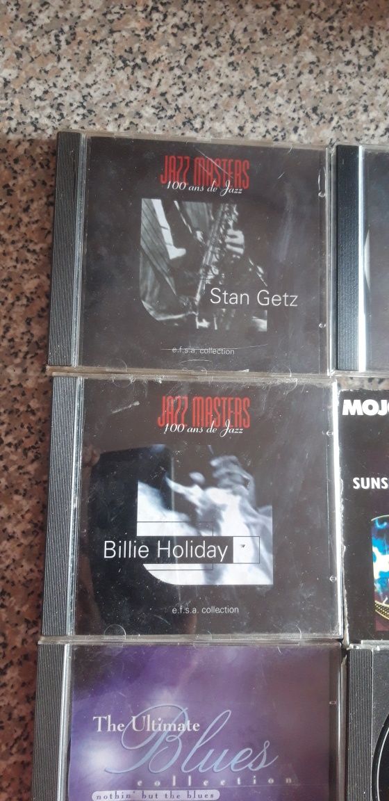 Conjunto de 6 Cds Jazz/Blues Diversos