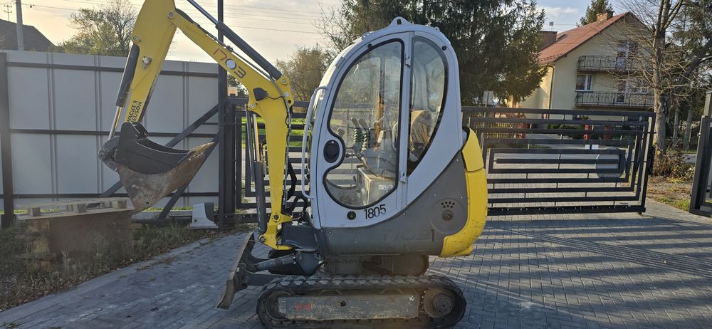 Minikoparka Wacker Neuson 1707Niemcy koparka Okazja!