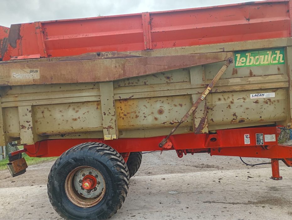 Przyczepa skorupowa Leboulch 14ton! Resor 2000rok