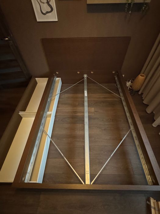 IKEA Rama łóżka MALM + szafka nocna GRATIS!!