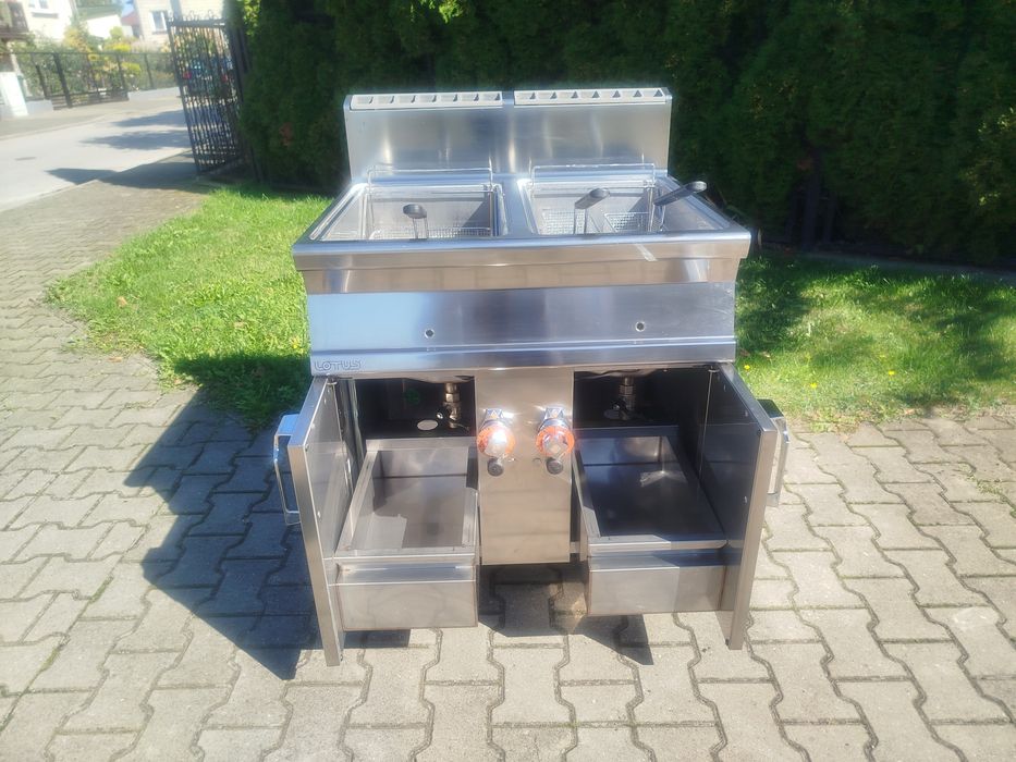 Frytkownica frytownica gazowa smażalnik Lotus