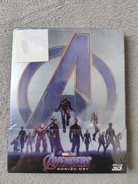 Avengers Endgame Koniec Gry  blu Ray steelbook nowy folia