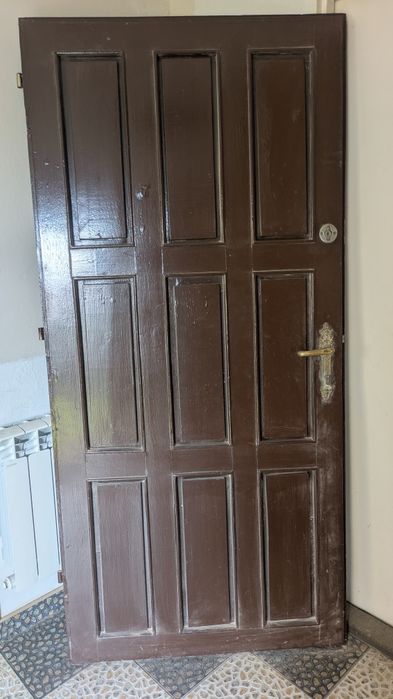 Drzwi zewnętrzne dębowe