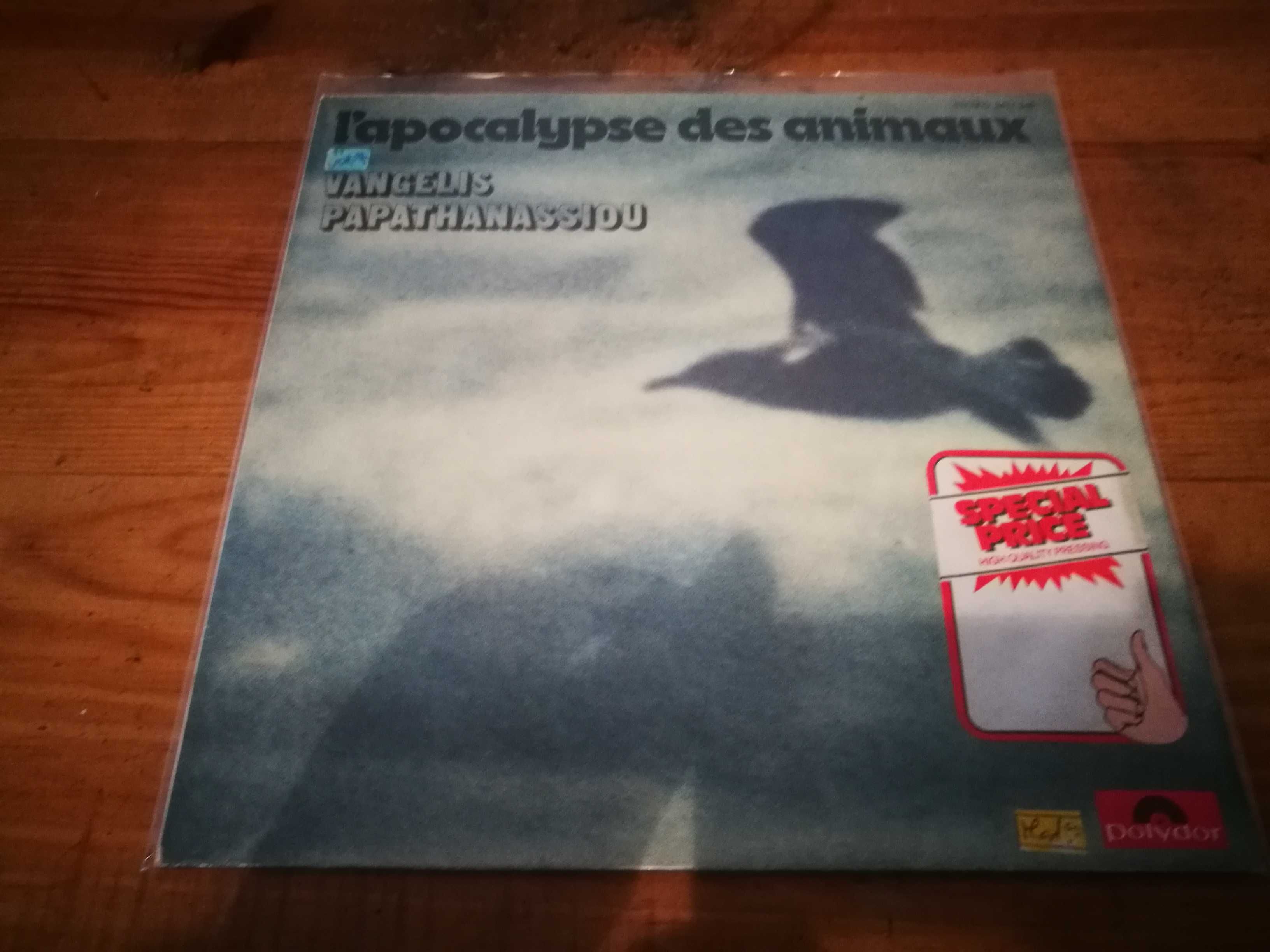 VANGELIS - L'a Apocalypse   Des Animaux (EDIÇÃO ALEMÃ - 1986) LP