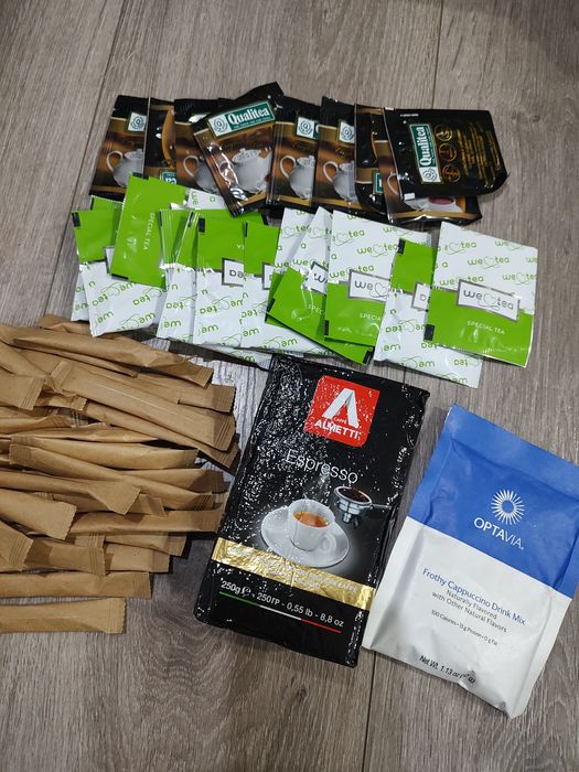 Набір для приготування чаю, кави та капучино за ціною 190 грн з достав