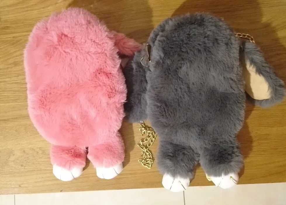 torebka/plecaczek króliczek kolor różowy