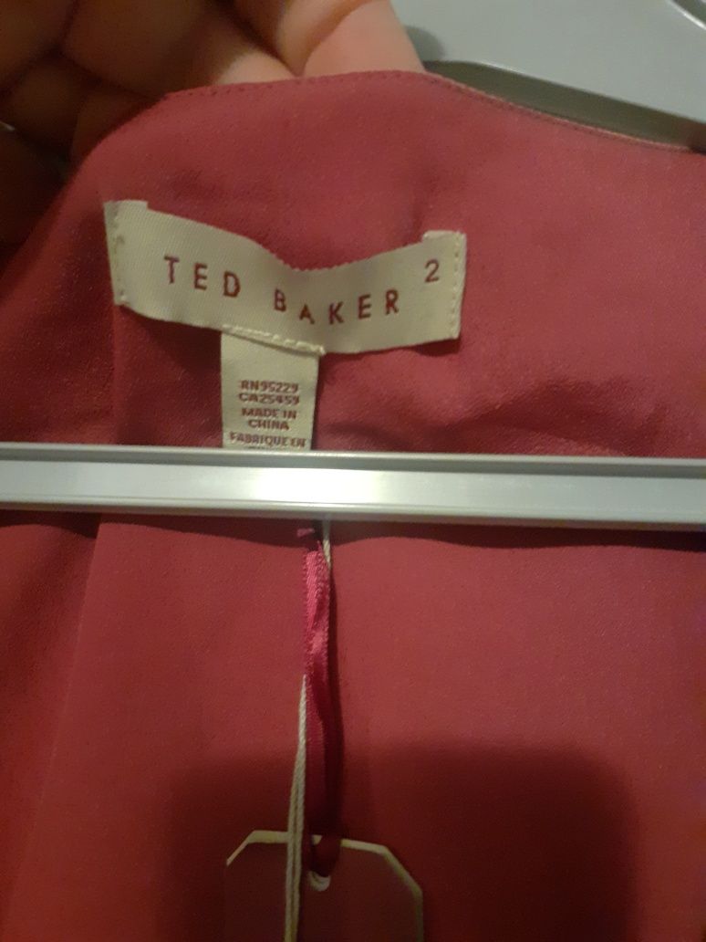 Bluzka tunika  nowa ted baker 100% silk okazja