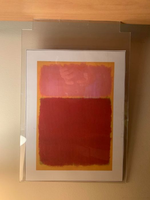 Litografia de Pintura a óleo de Mark Rothko (1961)