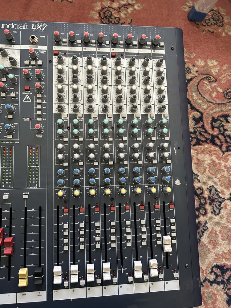 Soundcraft lx7 II mikser