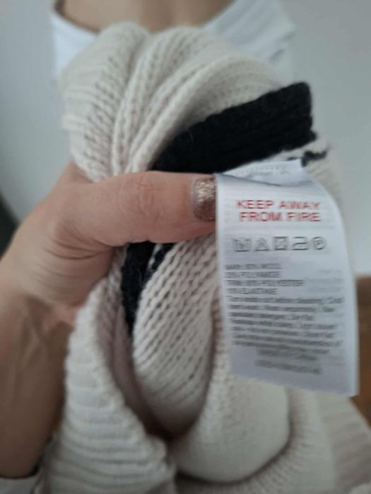 Wełniany damski golf