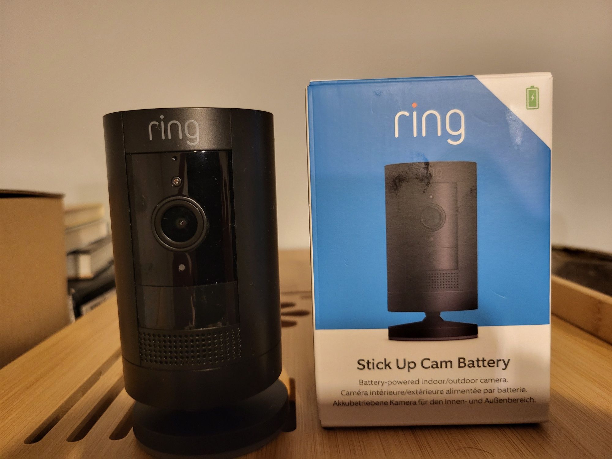 Nowa kamera - Ring Stick Up Cam Battery