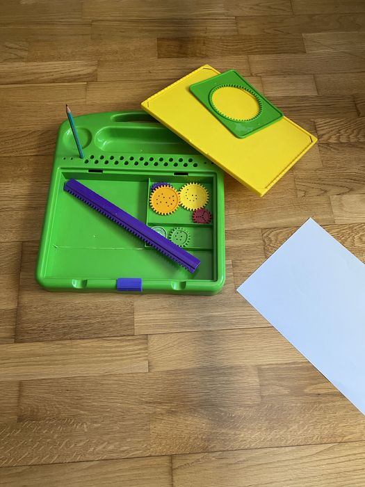 Kit para desenhar espirais perfeitas