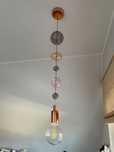 Lampa wisząca sufitowa szklane kule