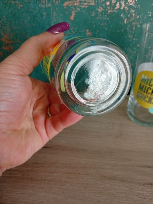 Szklanki z motywem Mickey i Donald 2szt.