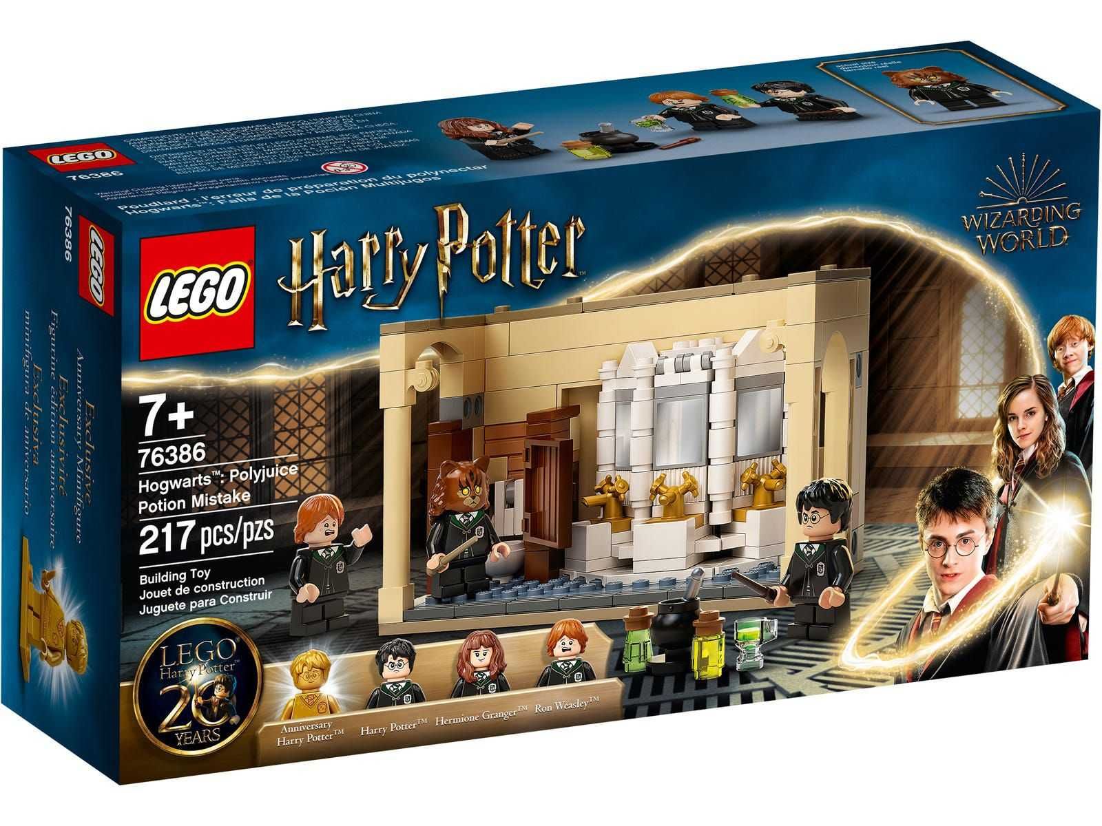 Lego 76386 Harry Potter Hogwart pomyłka z eliksirem wielosokowym